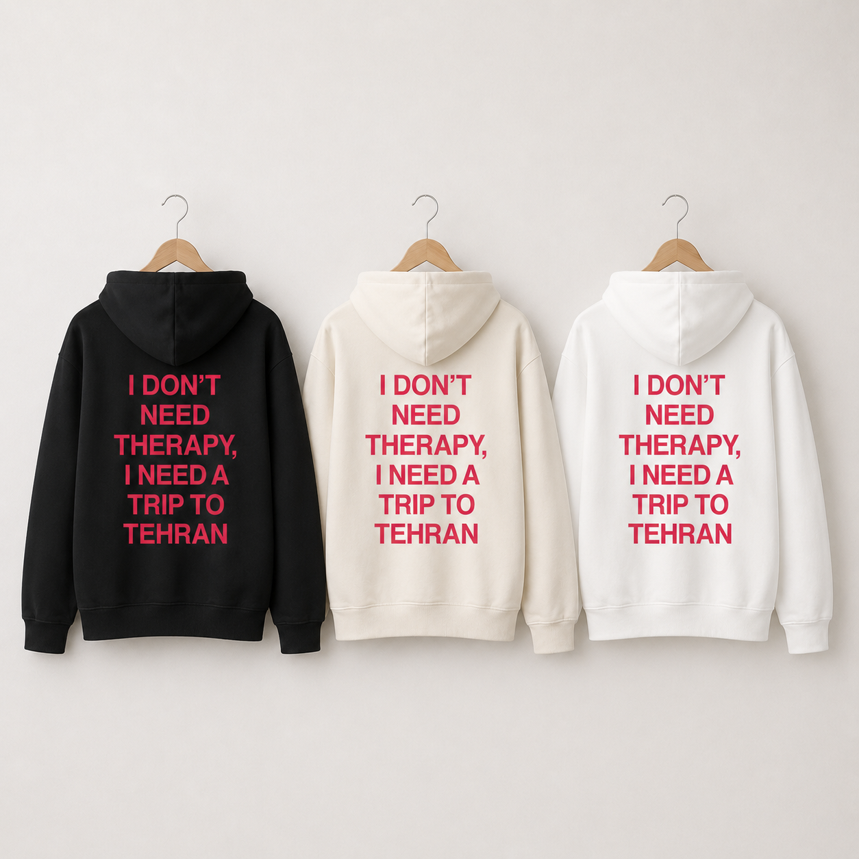 Tehran Therapy Oversized Hoodie